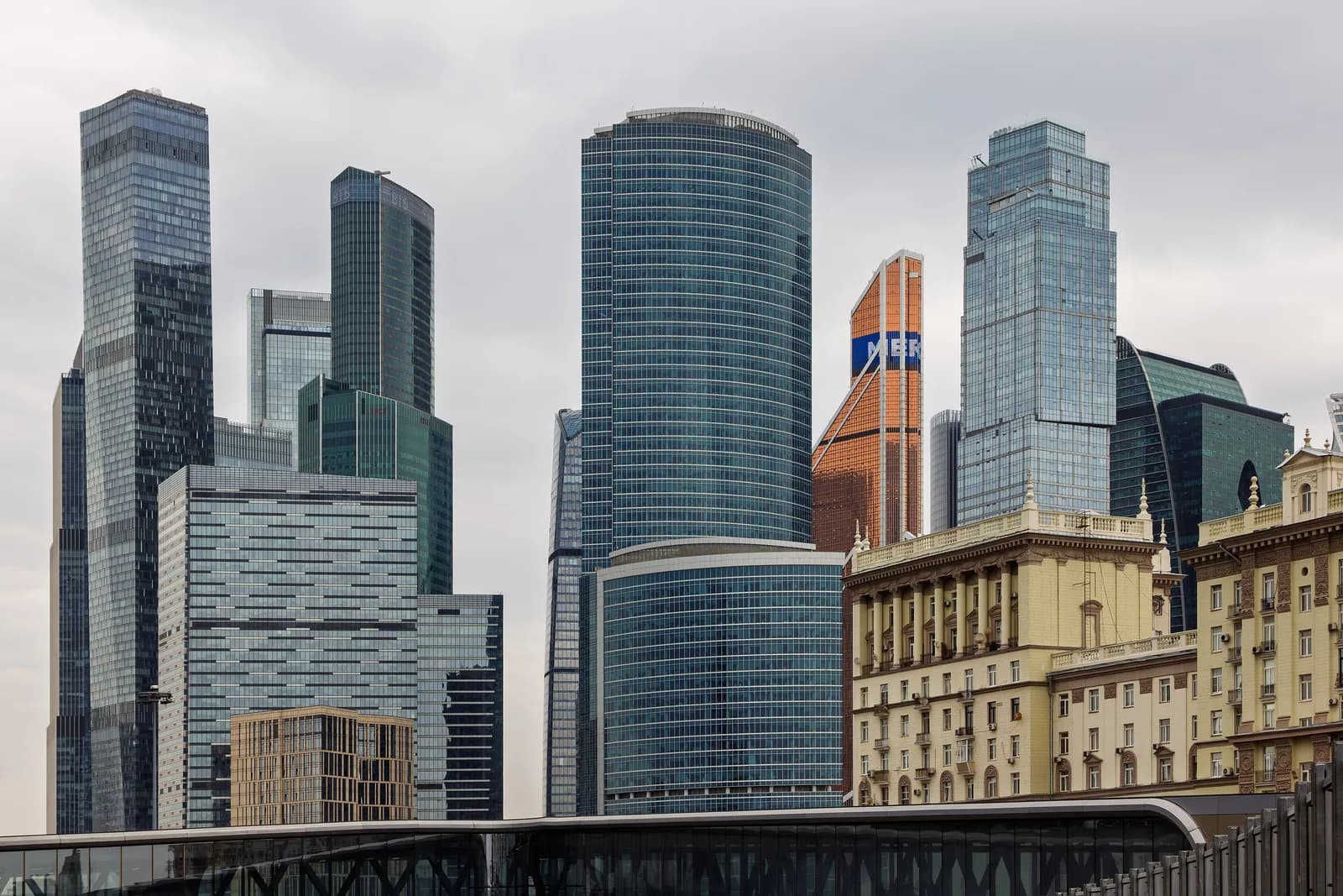 Башни делового центра «Москва-Сити»